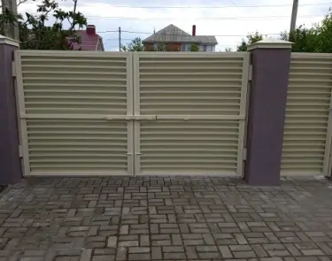 Распашные ворота с автоматикой в Сыктывкаре под ключ