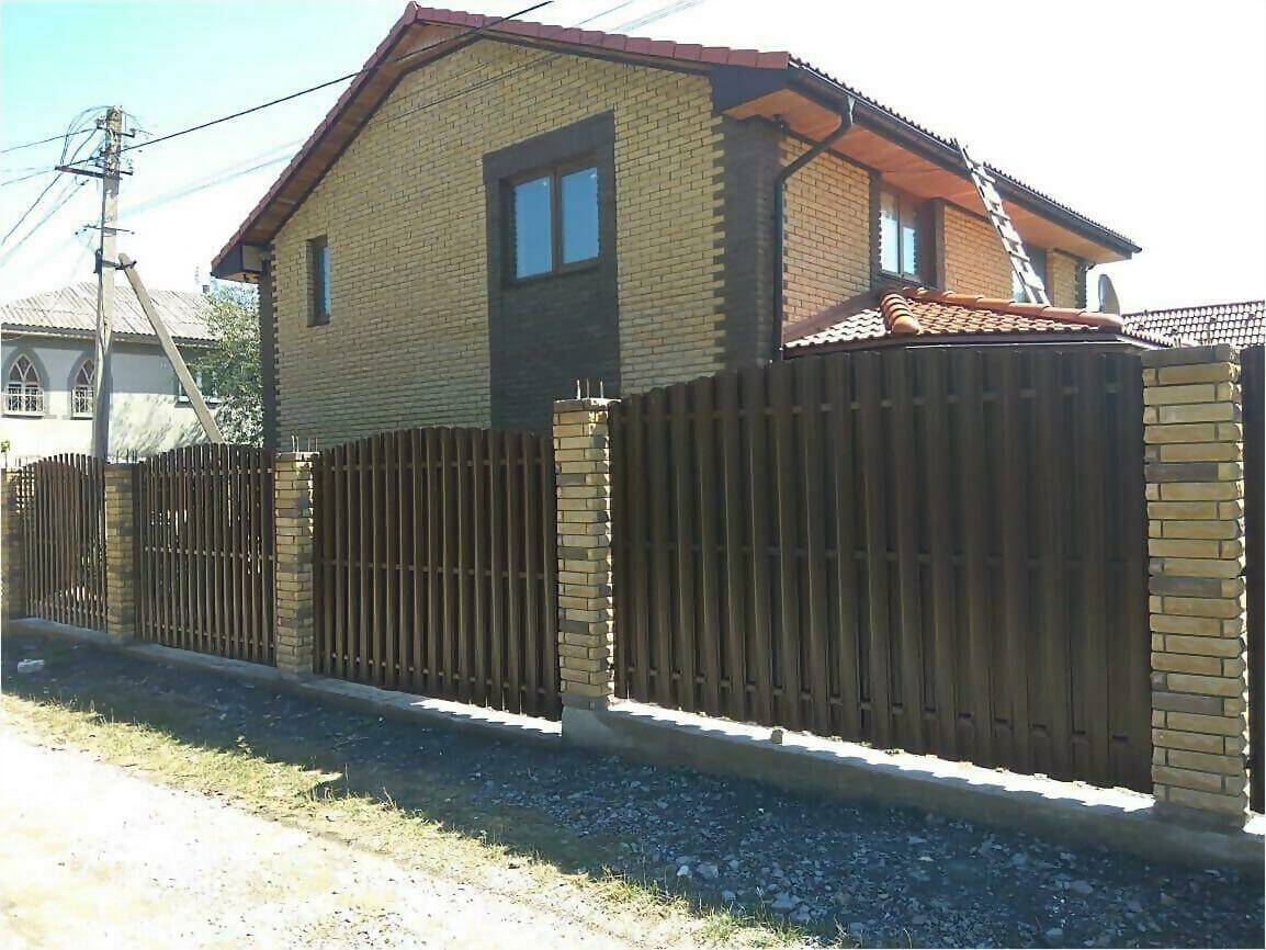 забор из штакетника 110м фото6 в Сыктывкаре