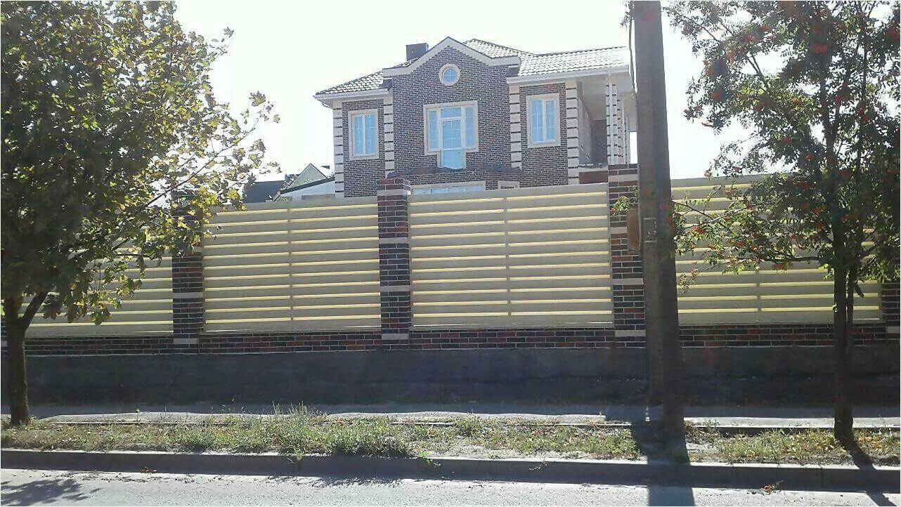 Забор из штакетника 115м фото2 в Сыктывкаре