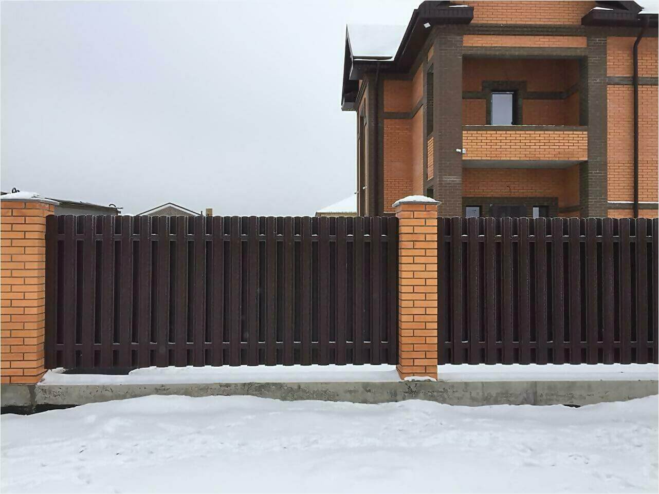 Забор из штакетника 95м фото6 в Сыктывкаре