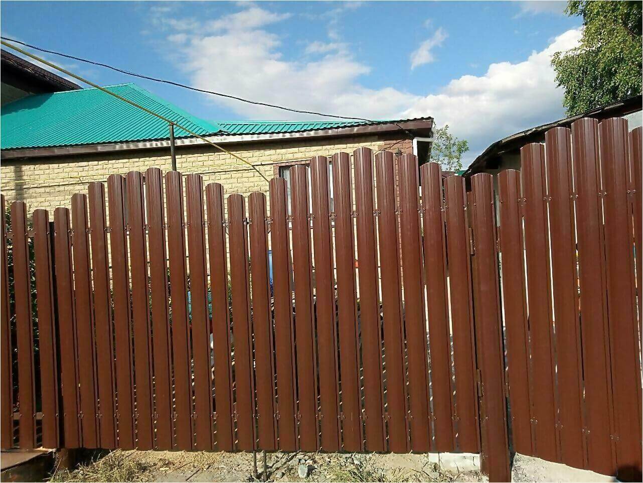забор-ранчо из штакетника 70м фото3 в Сыктывкаре