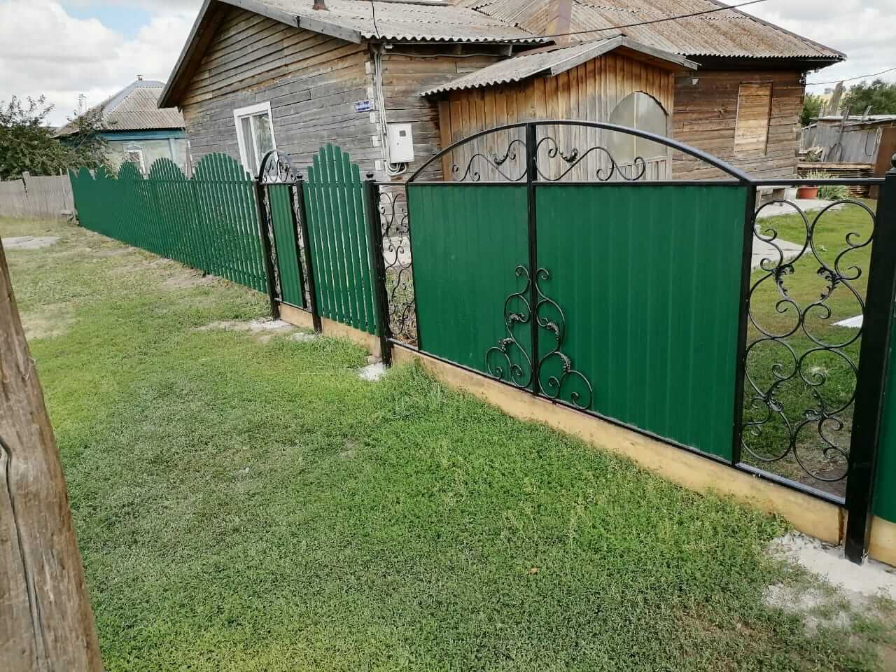 забор из штакетника Зеленый Мох фото5 в Сыктывкаре
