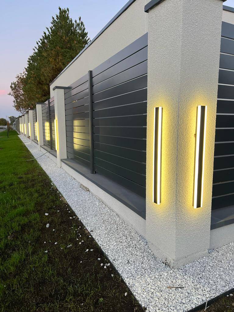 Забор-ранчо из металлопланкена 36м RAL7024 Серый Графит фото 12 в Сыктывкаре
