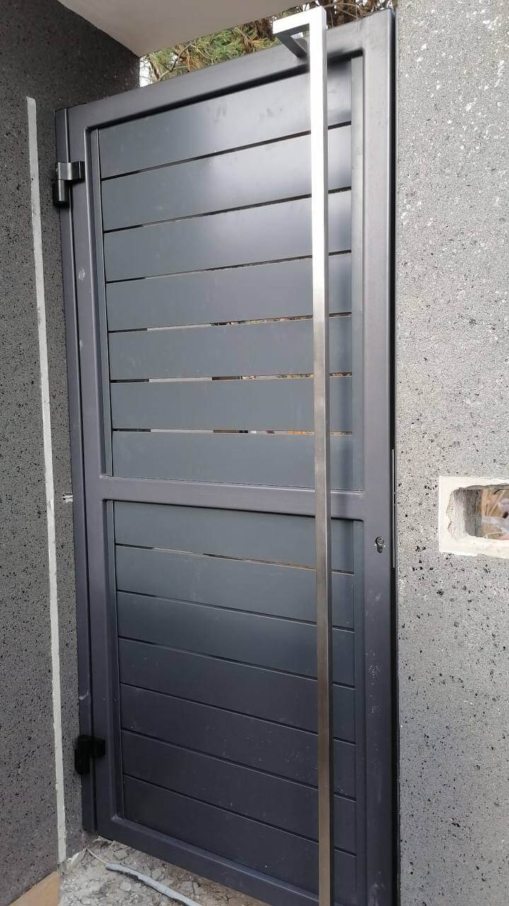 Забор-ранчо из металлопланкена 36м RAL7024 Серый Графит фото 5 в Сыктывкаре