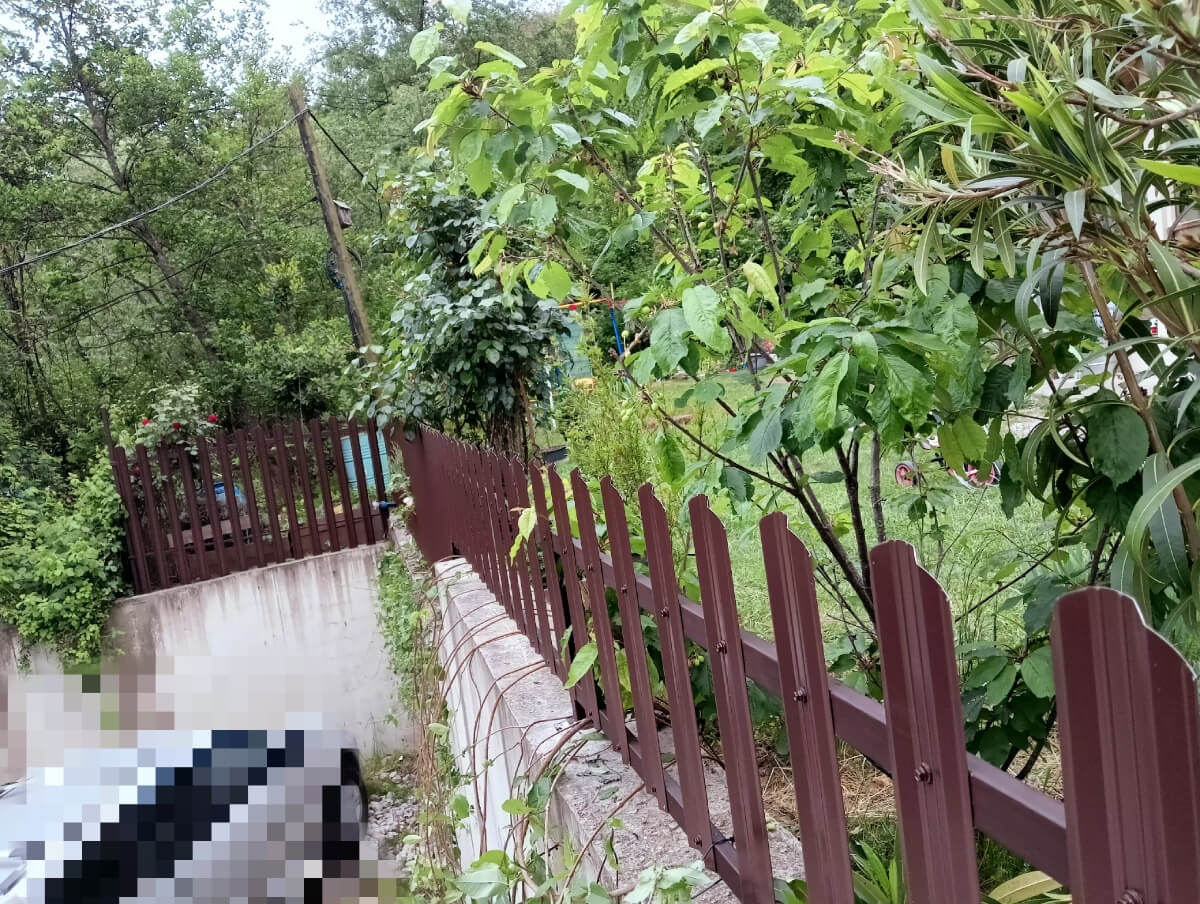 Забор из евроштакетника 18м RAL8017/8017 Шоколад двусторонний фото 1 в Сыктывкаре