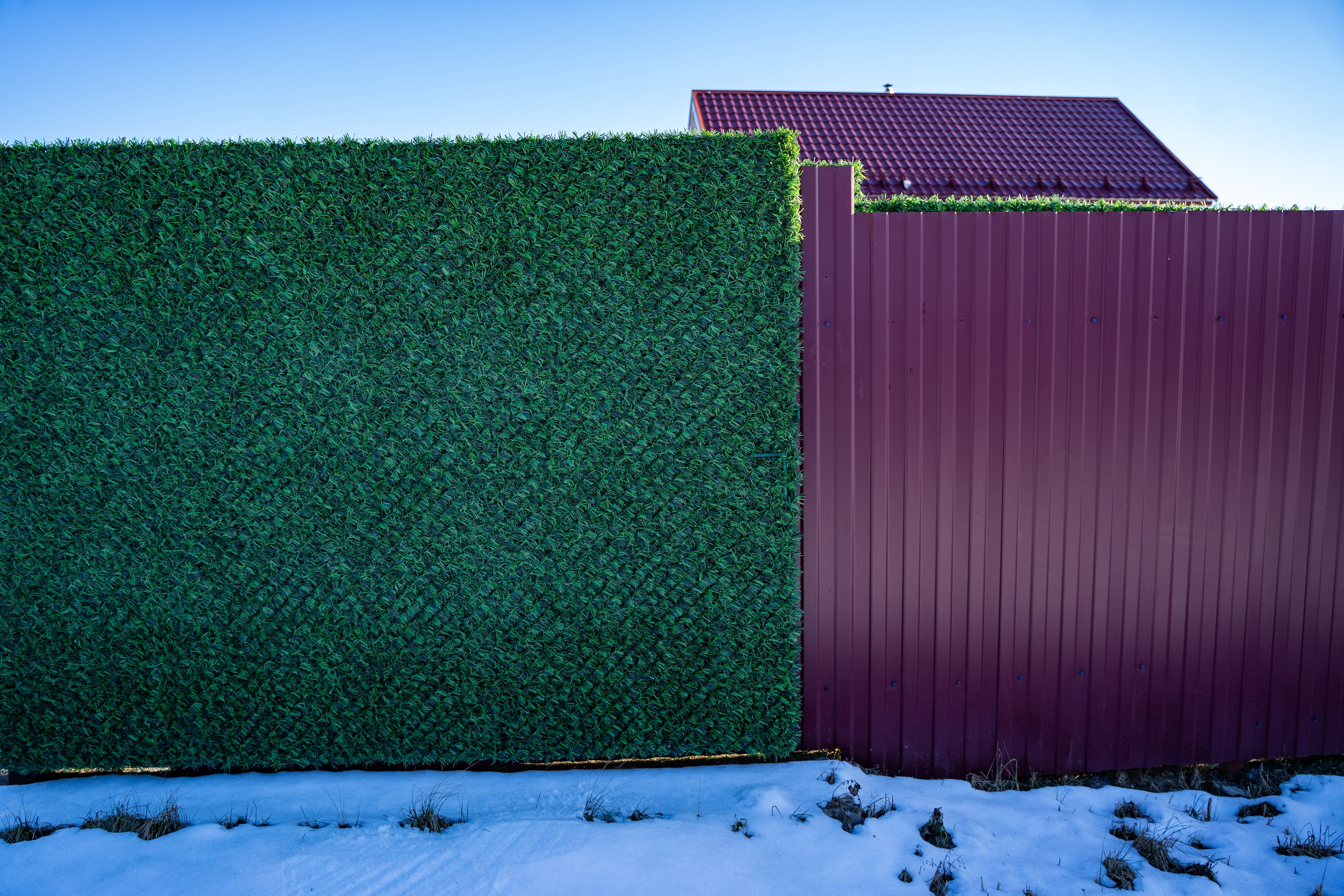 Вечнозеленый забор Grass Fence рулон 2м фото 2 в Сыктывкаре