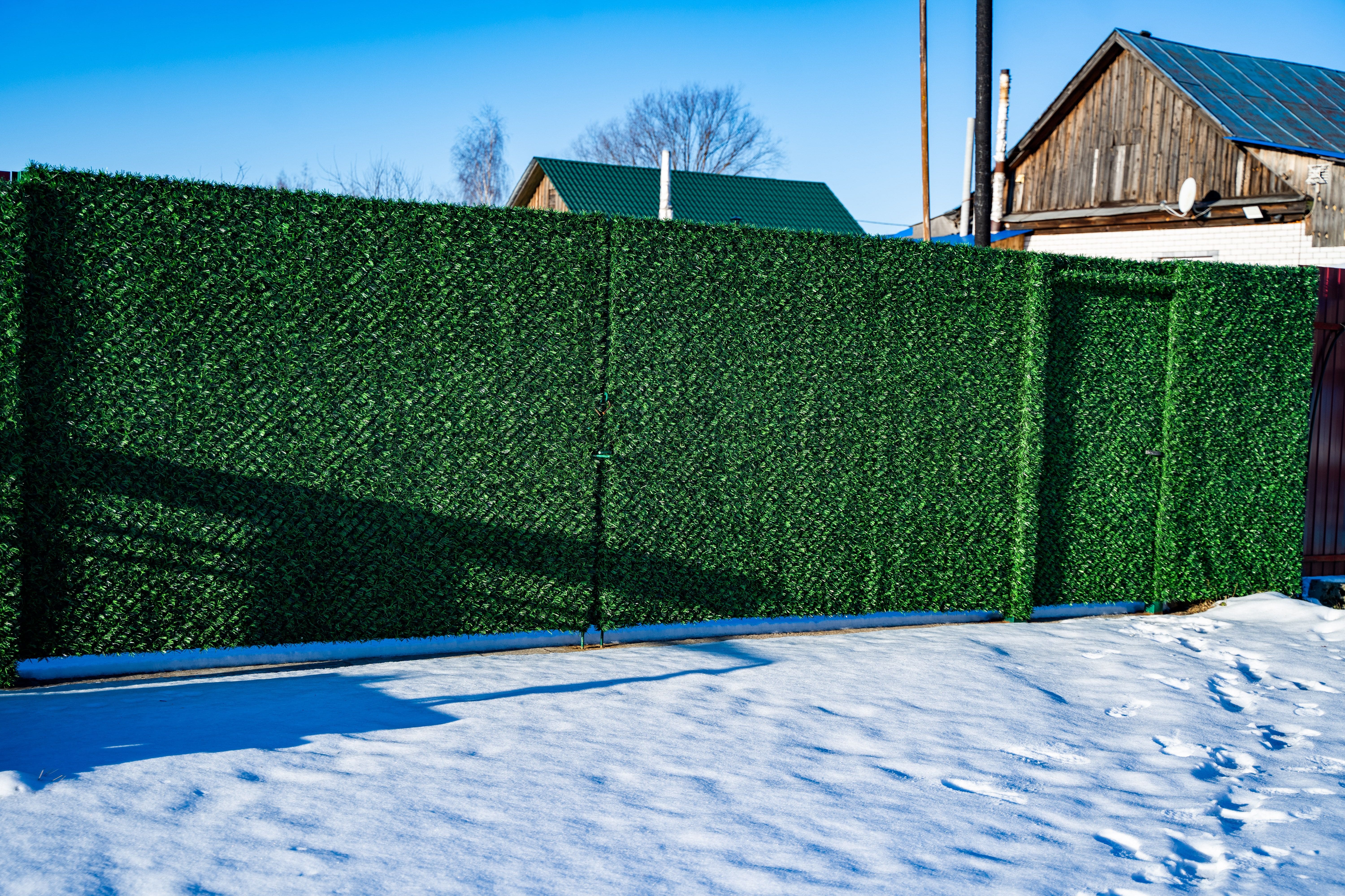 Вечнозеленый забор Grass Fence рулон 2м фото 4 в Сыктывкаре