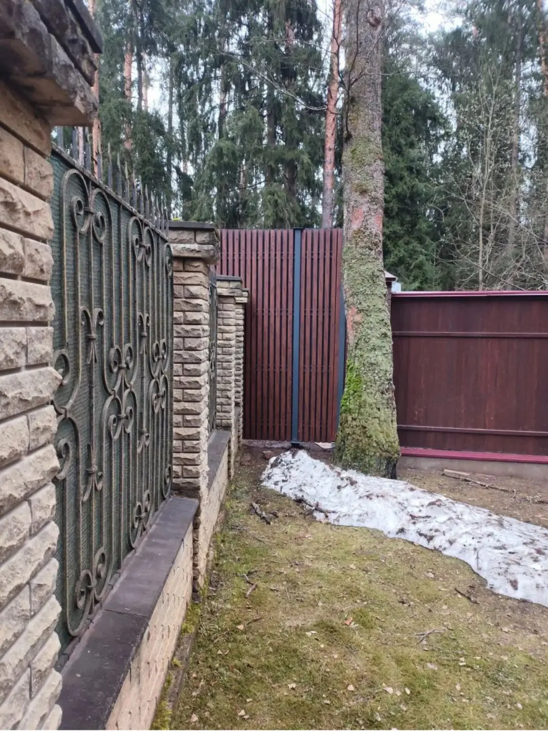 Забор из декоративных реек 7м Темный Дуб 3D Принтек фото 1 в Сыктывкаре